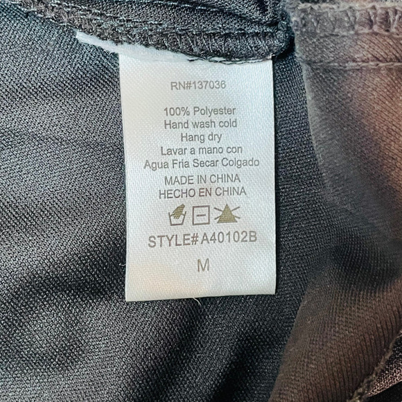 🍀 Paper Crane Women's Black White Polka Dot Halter Neck Fit & Flare Dress Size M - Picture 7 of 10